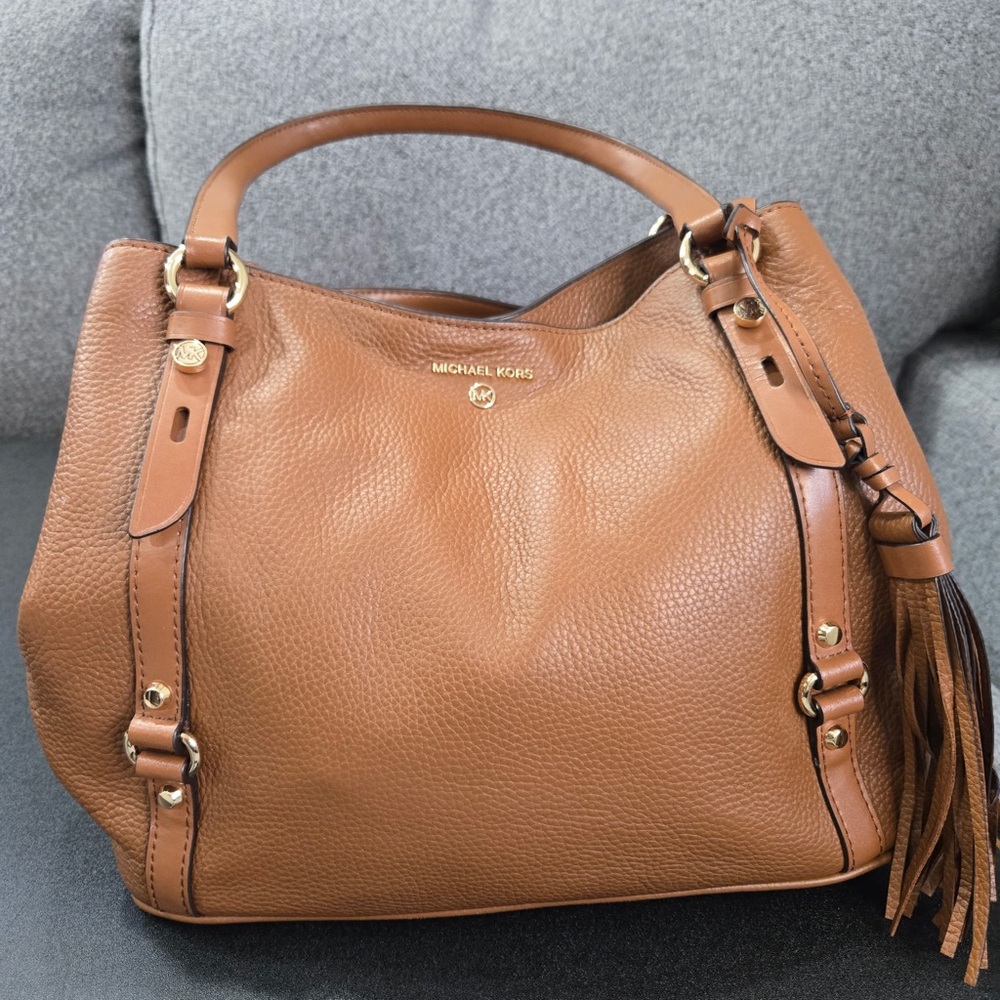 Michael Kors Brown Leather Handbag